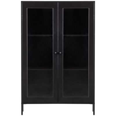 WOOOD XAM Vitrinskåp Grenen Svart