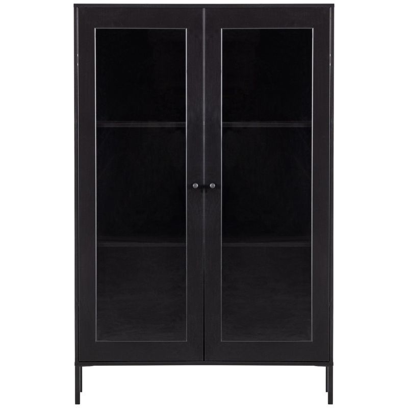 WOOOD XAM Vitrinskåp Grenen Svart