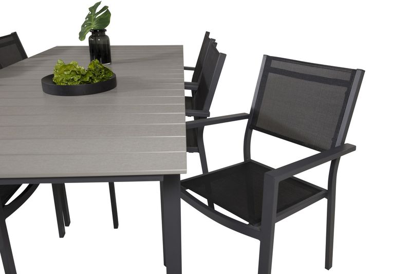 Venture Home Levels, Copacabana Matgrupp Svart Mörkgrå