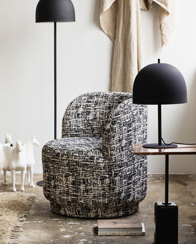 Nordal GLOW Bordslampa - Matt Svart