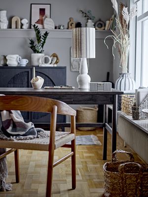 Bloomingville Trento Skåp, Svart, Gmelinaträ