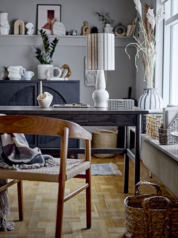 Bloomingville Trento Skåp, Svart, Gmelinaträ