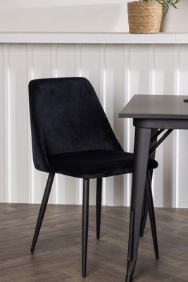 Venture Home Matgrupp Tempe med stolarna Night