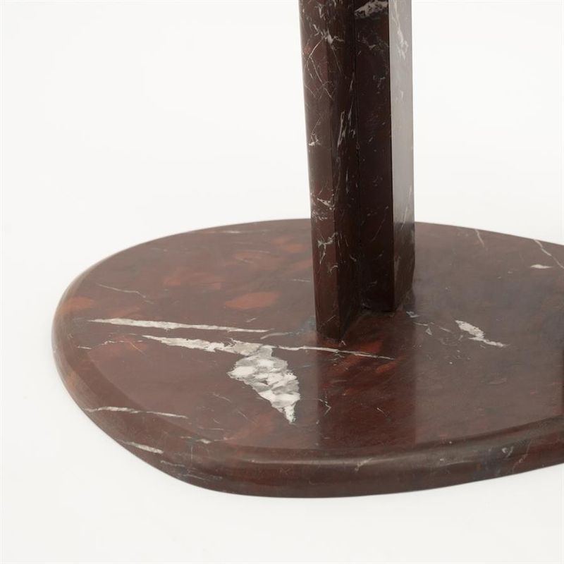 By Boo Lior Sidobord - Röd Marmor