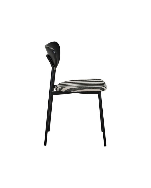 House Doctor Must Stol Svart/Vit set om 2