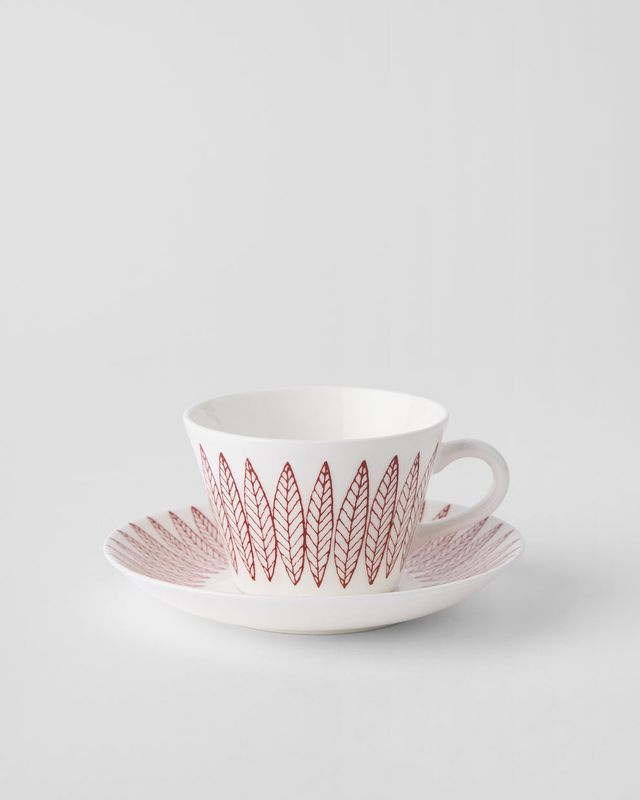 Gustavsberg SALIX RÖD, Kaffegods, kon