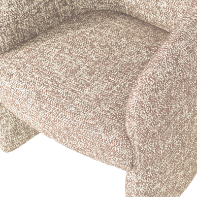 WOOOD Cordo Matstol med Hjul i Naturlig Melange