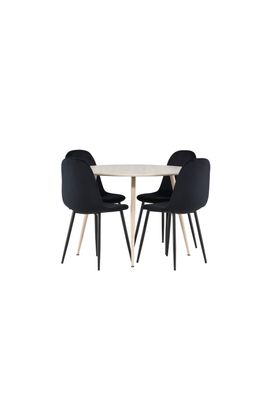 Venture Home Plaza Matbord med Polar Matstol