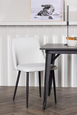 Venture Home Matgrupp Tempe med stolarna Night