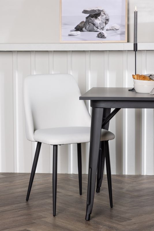 Venture Home Matgrupp Tempe med stolarna Night