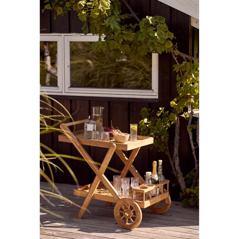 House Nordic Pasaku Serveringsvagn i Teak
