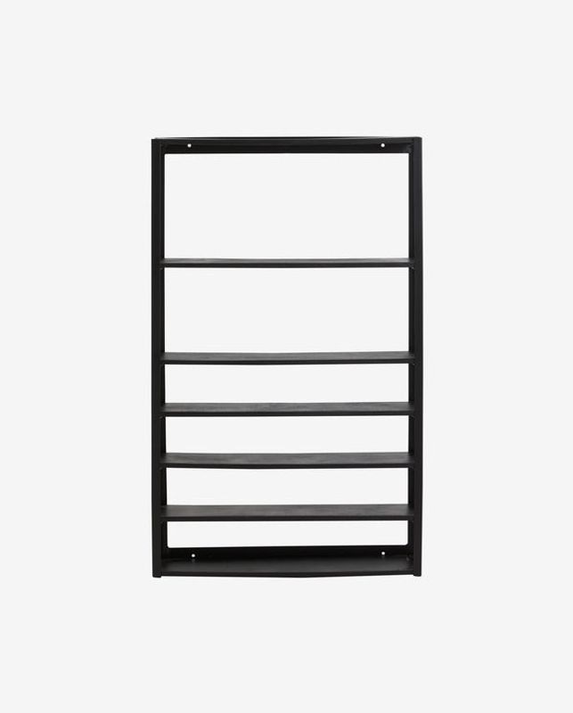 Nordal ZAROS vägghylla - svart