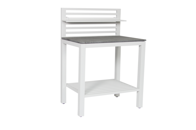 Brafab Bellac Utekök Avlastningsbord Vit