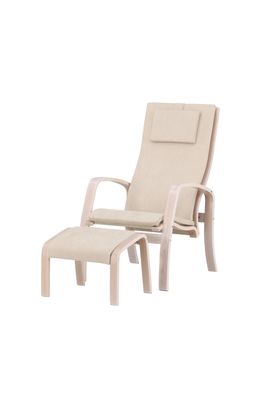 Venture Home Grötö Loungestol med Fotpall