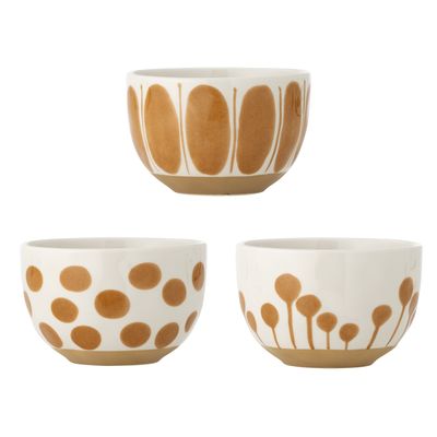 Creative Collection Linora Skål, Brun, Stengods - 6-pack