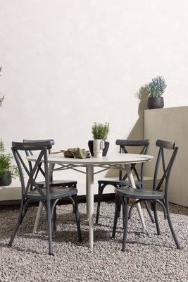 Venture Home Lina Rund Matgrupp