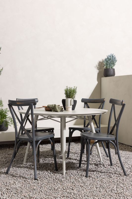 Venture Home Lina Rund Matgrupp