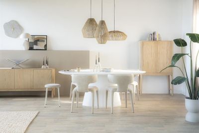 Eleonora Matbord Elin Oval 200 cm Vit