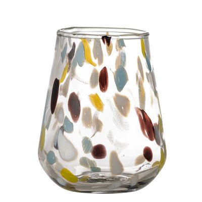 Creative Collection Kenji Dricksglas, Gul, Recycled Glas - 6-pack