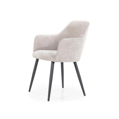 Eleonora Stol Esmee med armstöd - Beige Mellow