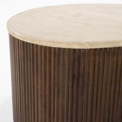 Eleonora Soffbord Mari - 129x84x36 Brun