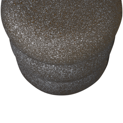 WOOOD LAUREL Sidobord med Prickar Svart 2 st