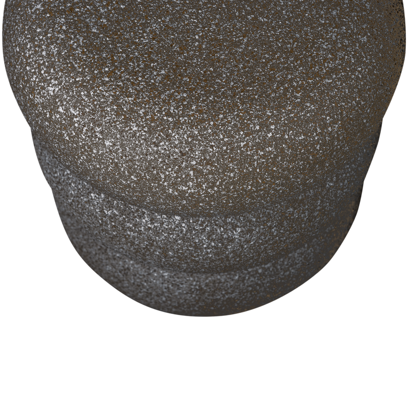 WOOOD LAUREL Sidobord med Prickar Svart 2 st