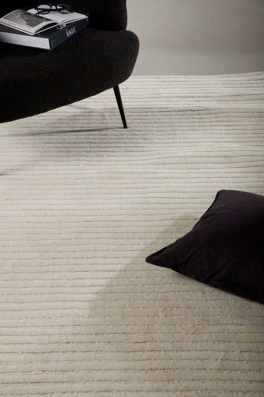 Venture Home Milton Ullmatta – Vit, 230x160 cm