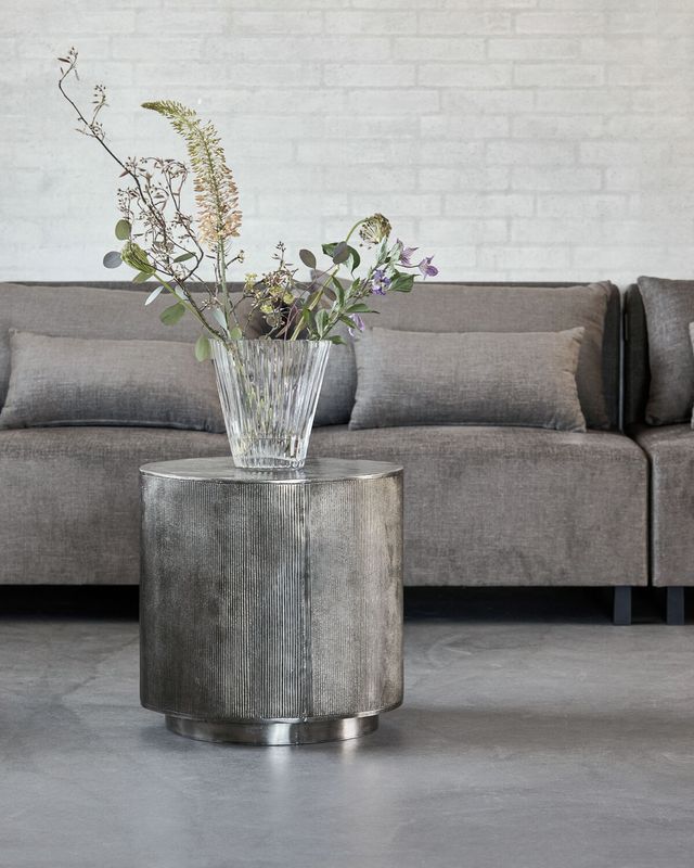 House Doctor Rota Sidobord Borstat silver