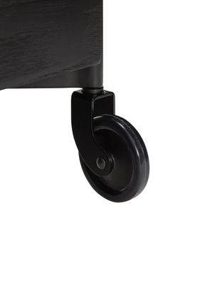 Hübsch Fresh Rullvagn Svart 42x41xh68cm