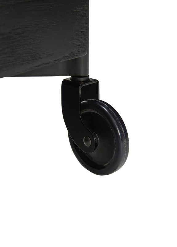 Hübsch Fresh Rullvagn Svart 42x41xh68cm