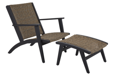 Brafab Kira Fåtölj Svart/Rustik