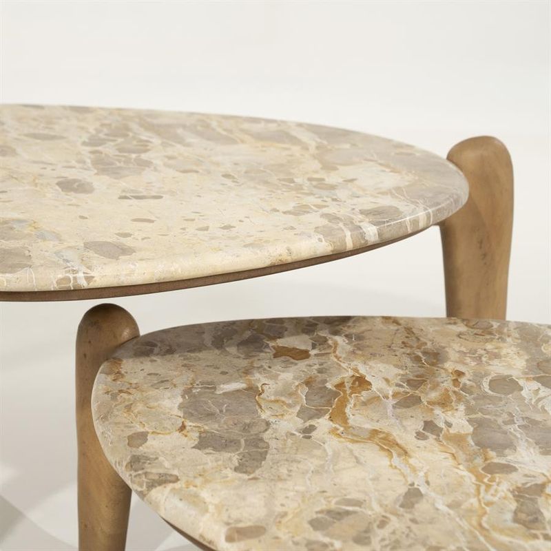 By Boo Marnish soffbord - stor Brun