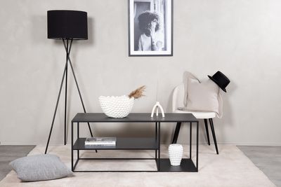 Venture Home Staal Soffbord 120 x 50 Svart