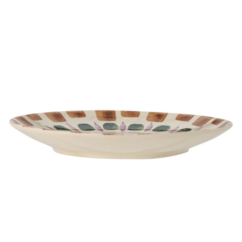 Bloomingville Shama Tallrik, Grön, Stengods - 6-pack