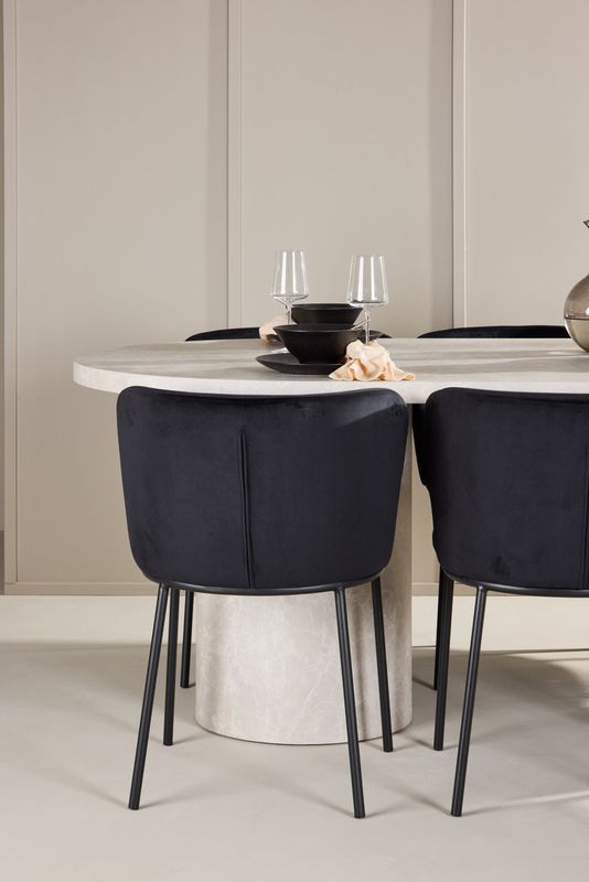 Venture Home Matbord Narvik med Edina Stol