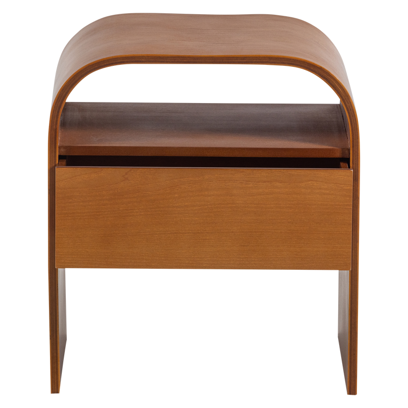 WOOOD Momo Sängbord/Sidobord i Brun MDF [FSC]