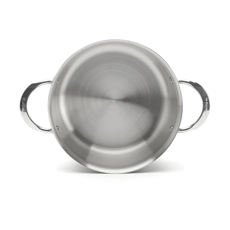De Buyer Alchimy gryta utan lock rostfritt stål Ø20 cm
