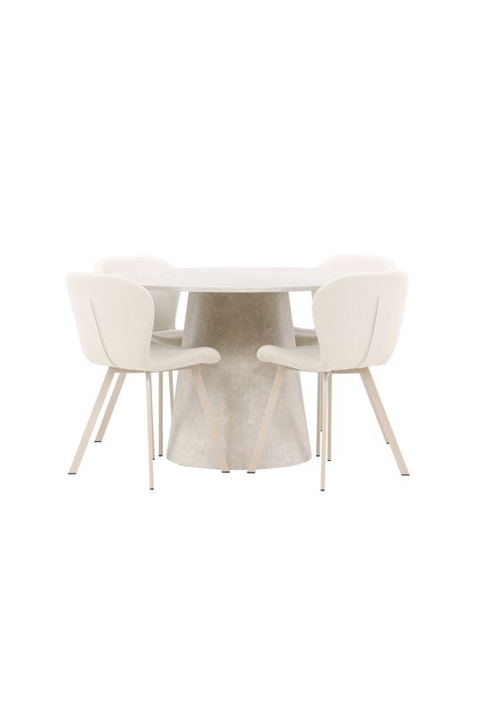 Venture Home Matbord Lanzo med Lilja Stol