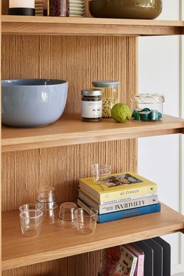 Hübsch Heritage Hyllenhet Stor Natur 75x44xh162cm