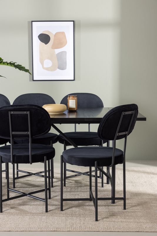 Venture Home Matgrupp Astrid med stolarna Stella