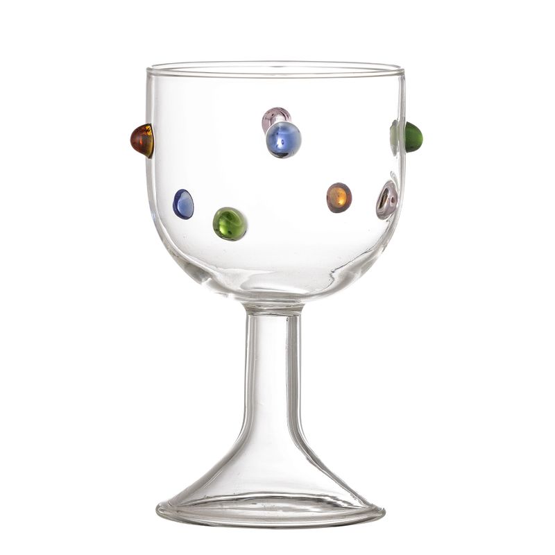 Bloomingville Thalia Wine Glas, Clear, Glas - 4-pack