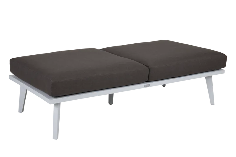 Brafab Villac 2-sits modul vit/brun