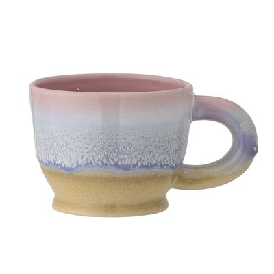 Bloomingville Safie Mugg, Rose, Stengods - 12-pack