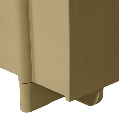 WOOOD BASU Förvaringsskåp i Mossgrön Furu [FSC]