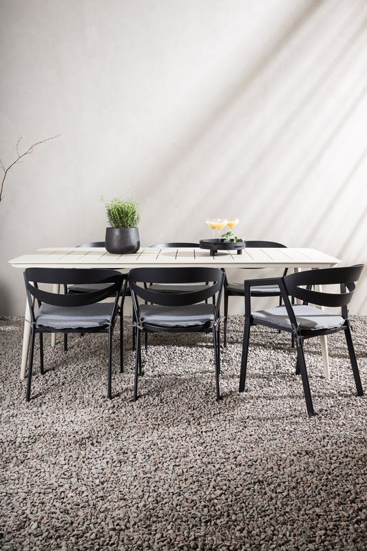 Venture Home Lina Rektangulär Matgrupp