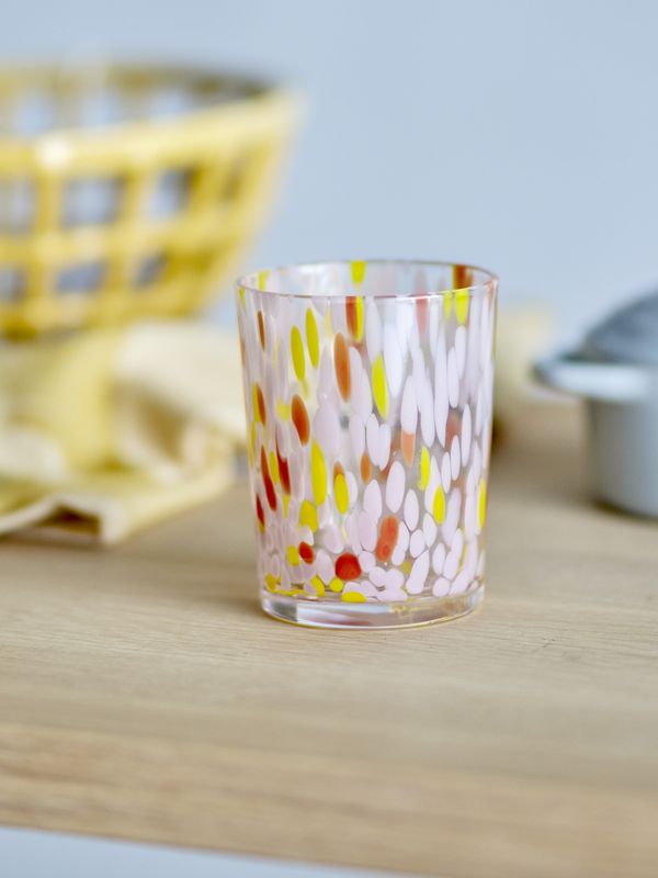 Bloomingville Lilya Dricksglas, Rose, Glas 33,5 cl 4-pack