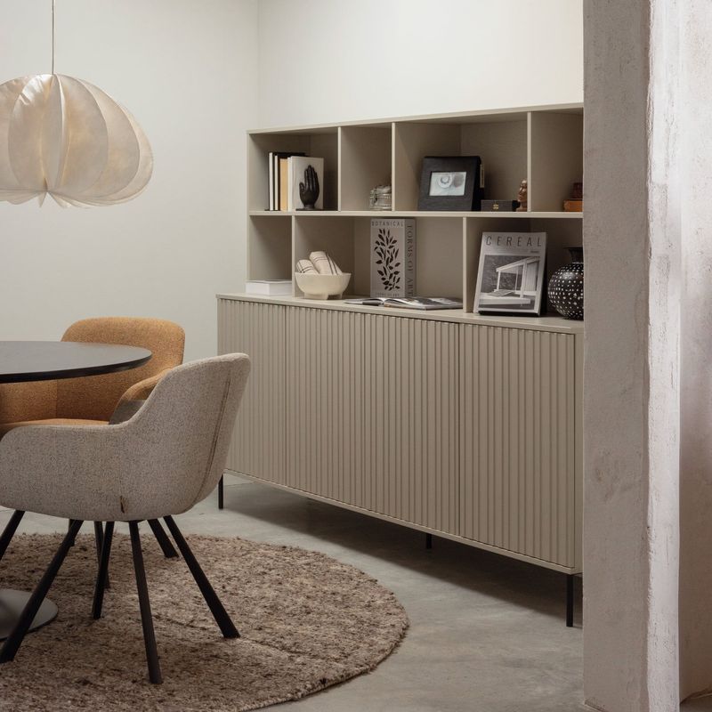 WOOOD NEW GRAVURE Tilläggsskåp Furu Dust