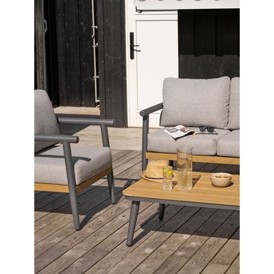 House Nordic Comillas Loungeset Grå Beige