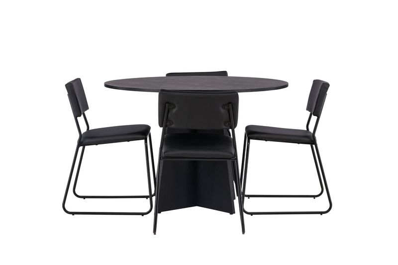 Venture Home Matgrupp Bootcut med 4st matstolar Kenth